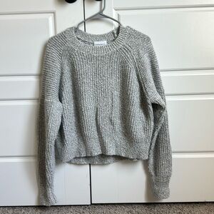 Cable knit sweater